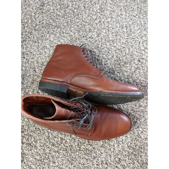 Red Wing Heritage 9435 Brown Leather Teak Williston Size 10.5D Dress Boots Rare